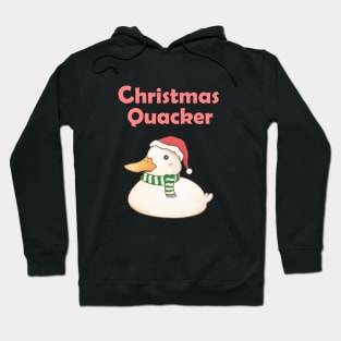 Christmas Quacker Cute Duck Hoodie